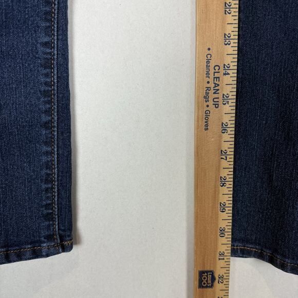 Signature by Levi Strauss & Co. Jeans Womens 18 Blue Denim 5-Pockets Skinny - Picture 15 of 16